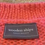 Wooden Ships  ‘STAY WILD’ Knit Crew Sweater S/M Photo 2