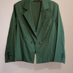 Lane Bryant Hunter Green Women's Cropped Blazer Photo 3