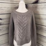American Eagle Aerie Cropped Chunky Knit Sweater Photo 0