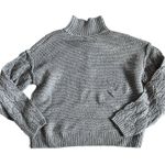 Universal Threads Universal Thread Gray Purple Mock Neck Detail Pullover Sweater - Large - NWT Photo 0