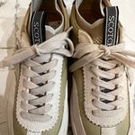 Scotch & Soda Plakka Leather Sneakers Olive Green/Cream Size 40 Euro/Women’s 9.5 Photo 8