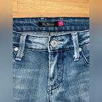 Bootcut Kira Plastina Light Wash Blue Denim, Distressed, Size 27 Photo 8