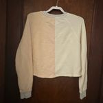 Madewell NWT  MWL Airyterry Colorblock Sweatshirt Size M Photo 3