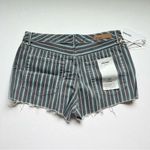 GRLFRND  Cindy Blue White Stripe Shorts Size 31 NWT Photo 2