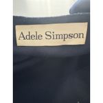 Vintage Adele Simpson Wrap Dress Size 6 Navy Blue Heritage Quiet Luxury Bergdorf Photo 5