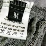 YUJIA Medium Gray Long Sleeve, Tiered, Ruffle, Lace Dress Photo 4