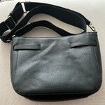 DKNY Penelope Small Flap Crossbody in Black/Gold, Retail $168 Photo 3