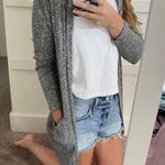 Haute Monde gray hooded sweater Photo 1