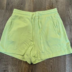 Lou & grey  Lime Green SignatureSoft Lounge Sweat Shorts Petite Small Photo 0