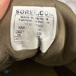 Sorel Women's Out 'N About Plus Lace Up Sneaker Green Size 10 Photo 11