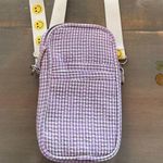Skinny Dip Purple Gingham Danni Mini Phone Crossbody Bag Photo 5