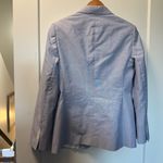 Brooks Brothers 346 Women's Double Breasted Blazer Light Blue White Business 2 Photo 4