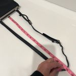 Hartmann vintage leather purse, black, toggle flap closure, EUC Black Photo 13