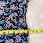 Atmosphere Black & Multicolor Ditsy Floral Ruffle Mini Dress Photo 6