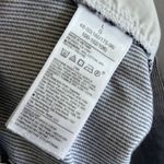 Gap Easy Pant Striped Pull on Elastic Waist Drawstring Cotton Viscose Pants L Photo 6