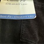 Croft & Barrow ‎ Classic Fit Straight Leg Size 4 Velvet Pants NWT Photo 4