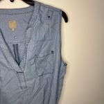 Jag jeans  Abra Chambray Light Blue Dotted Tie Dress Photo 4