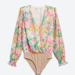 WAYF  long sleeve surplus bodysuit blouse - size L Photo 0