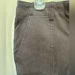 Pam & Gela  Uniform Step‎ Hem Double Stripe Pant in Vintage Black Size 26 Photo 4