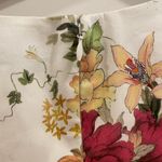 Antonio Melani  Floral Cotton Blouse Puff Sleeve Boho Cottagecore Girly Photo 7