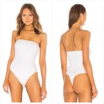 superdown  Ally Tube Bodysuit in White Photo 1