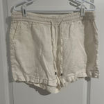 Tommy Bahama  Linen Easy Shorts – Size Medium – White Photo 0