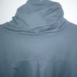 Zella  XL Yoga Running Cowl Neck Zip Front Warm Up Jacket in Medium Gray Photo 5