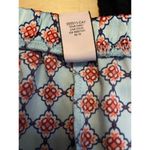 Victoria's Secret  Pajama Shorts Satin Silky Geometric Mediterranean Large Photo 2