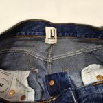 Lovers + Friends Austin Super High Rise Cut Off Short in Horizon Size 29 Photo 6