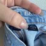 American Eagle Real Good Light Solid Wash Super High Rise Straight Size 4 Regula Photo 5