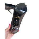 Roberto Cavalli  Just Cavalli Pewter Silver Leather Heels Size 9 / 39 Photo 3