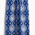 H&M  WIDE-CUT PULL-ON PANTS in Blue Sz XXL Photo 0