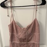 Keepsake the label sense lace midi dress size 6 Pink Photo 3