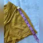 Anthropologie By Moth Mustard Sweater Wrap Puff Sleeve Mini Dress With Pockets Photo 10