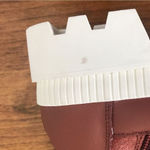 Gianni Bini Rust Red Leather Lug Sole Platform Bootie Sneaker High Top Size 6.5 Photo 12