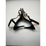 Adrienne Vittadini Gabriella Zip Sandals Black High Heels Women’s Size 10 Photo 6