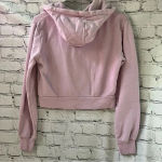 Brandy Melville Rare Cropped Hooded Sweatshirt Lavender Color Photo 1