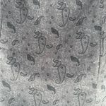 Columbia River Resort Gray Grey Brown Paisley Front Zip Winter Vest Size Medium Photo 6