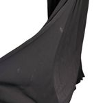 Karen Millen Black V-Neck Jersey Drape Flutter Sleeve Maxi Wrap Dress US 6 Photo 6