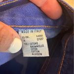 United Colors Of Benetton VTG purple denim shorts with hibiscus flowers size 46 Photo 4