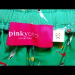 Pinkyotto NYC Womens Green Songbird Printed Casual Skort Shorts size XS Photo 6