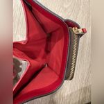 Coach Signature Small Trifold Wallet – Black / Red | Leather Canvas Photo 6