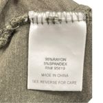 Fever Flutter Sleeve Bohemian Olive Green Tank Top Women Size Medium Minimalist Photo 5