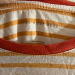 Free Assembly Women's Crop Box Tee with Short Sleeves Orange Size L Photo 2