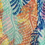 Lilly Pulitzer Asher Silk Top Cameo White Electric Feel Short Sleeve V-neck XS Photo 1