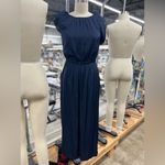 Loft Women's Flutter Wide Leg Jumpsuit - Forever Navy - Size 4 Photo 4