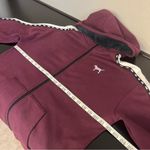 PINK - Victoria's Secret Sequinned Pink Victoria’s Secret full zip jacket, faux fur lined hood, graphic M Photo 10