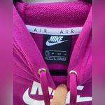 Nike  Air Sportswear Purple Pink Fuchsia Cropped Hoodie Sweater Women's XS Photo 8
