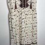 Ulla Johnson Leena Silk Embroidered Midi Dress Womens Size 0 Photo 4