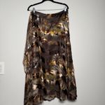 ZARA Cute Long Silk Skirt Photo 2